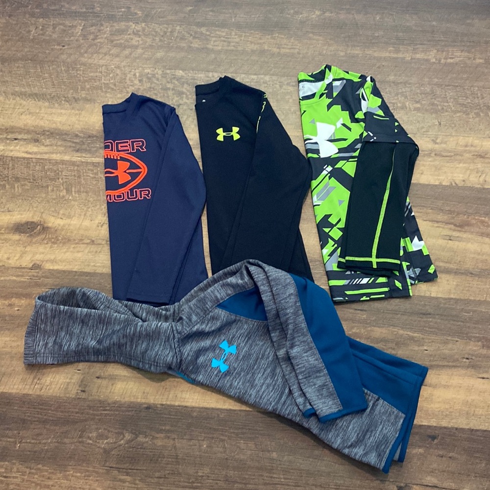 Under Armour lot- boys size 6